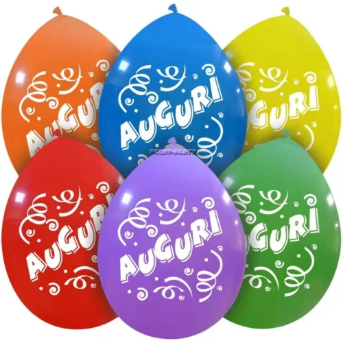 PALLONCINI AUGURI DA APPENDERE