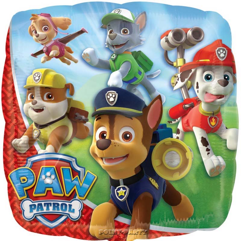 Palloncino Mylar Paw Patrol 45 cm