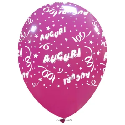 PALLONCINI AUGURI 12 INCH. CF. 100 PZ. - immagine 4