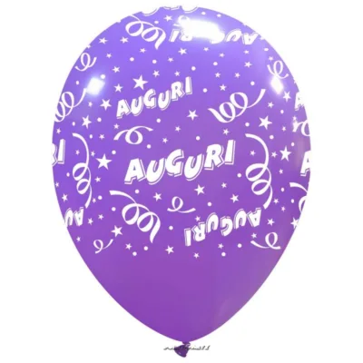PALLONCINI AUGURI 12 INCH. CF. 100 PZ. - immagine 18