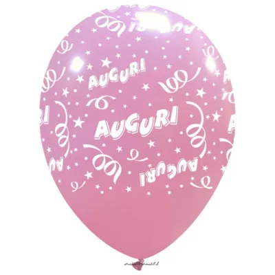 PALLONCINI AUGURI 12 INCH. CF. 100 PZ. - immagine 3