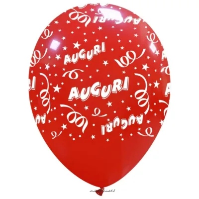 PALLONCINI AUGURI 12 INCH. CF. 100 PZ. - immagine 6