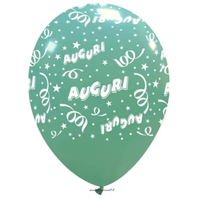 PALLONCINI AUGURI 12 INCH. CF. 100 PZ. - immagine 13