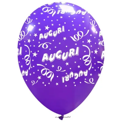 PALLONCINI AUGURI 12 INCH. CF. 100 PZ. - immagine 17