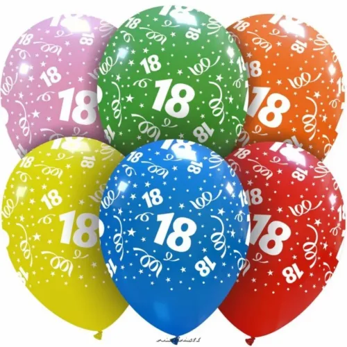 PALLONCINI 18 ANNI GLOBO