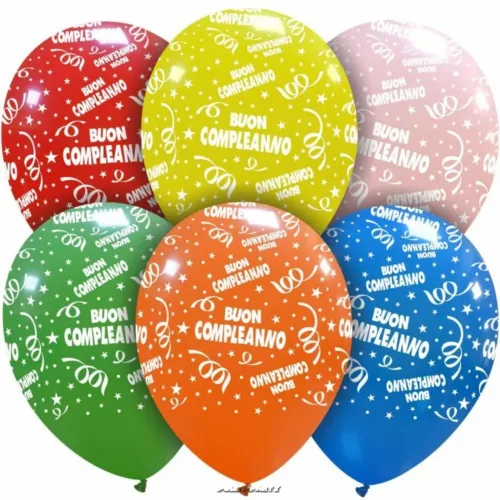 PALLONCINI BUON COMPLEANNO