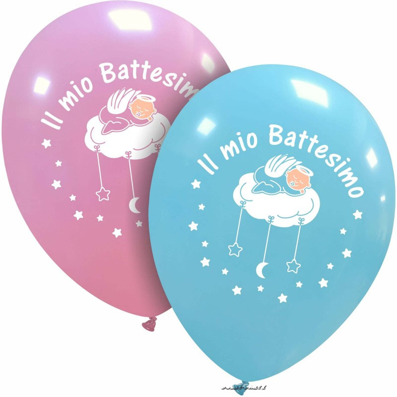 palloncini battesimo bimbo bimba