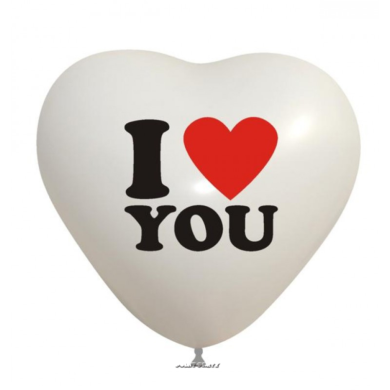 PALLONCINI CUORE P 12 INCH. I LOVE YOU CUORE CF. 100 PZ. – Palloncini e  Accessori!