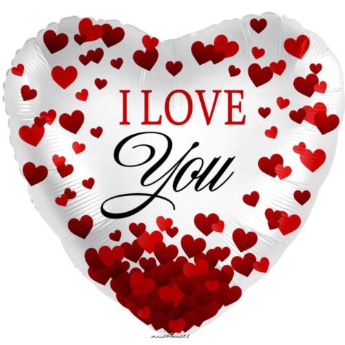 palloncino san valentino cuore i love you