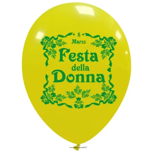 PALLONCINI FESTA DELLA DONNA 12 INCH. CF. 100 PZ.