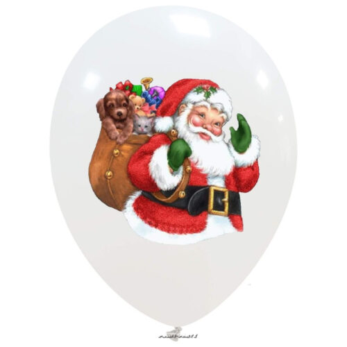 palloncini babbo natale