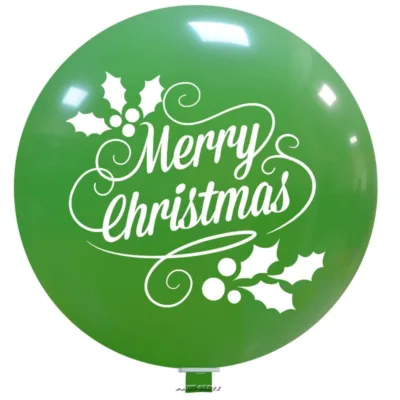 PALLONCINI MERRY CHRISTMAS 35 INCH. P CF. 1 PZ. - immagine 2