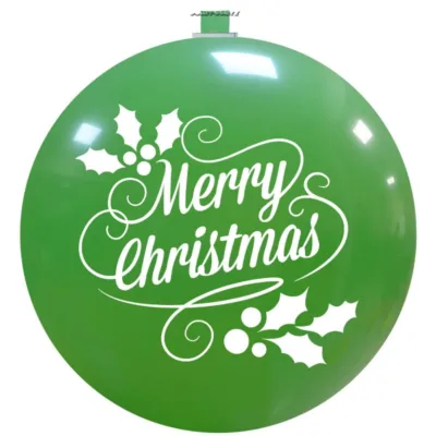 PALLONCINI MERRY CHRISTMAS 35 INCH. P CF. 1 PZ. - immagine 3