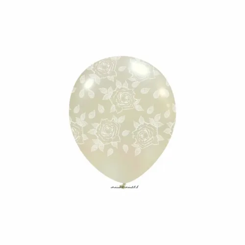 PALLONCINI M 5 INCH. ROSE GLOBO CF. 100 PZ.
