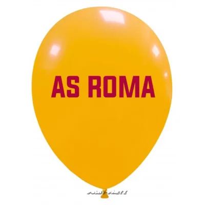 PALLONCINI P 12 INCH. AS ROMA CF. 12 PZ. - immagine 4