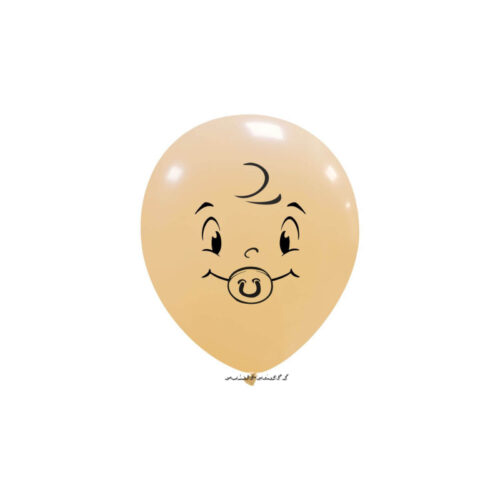 viso faccia bimbo palloncino piccolo