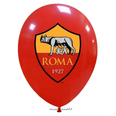 PALLONCINI P 12 INCH. AS ROMA CF. 12 PZ. - immagine 3