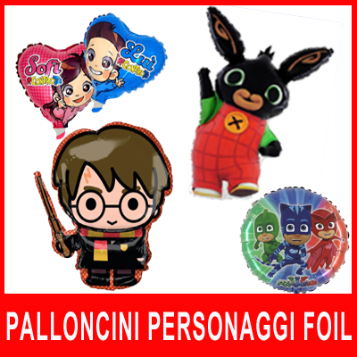PALLONCINI PERSONAGGI CARTOONS