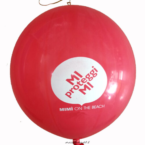 palloncini punchball con stampa pubblicitaria personalizzata