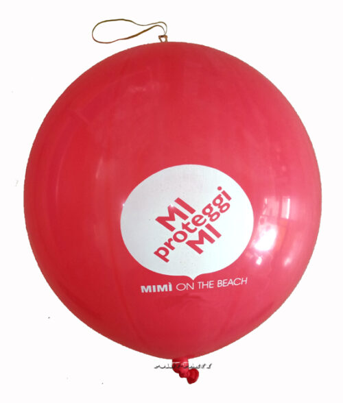 palloncini punchball con stampa pubblicitaria personalizzata
