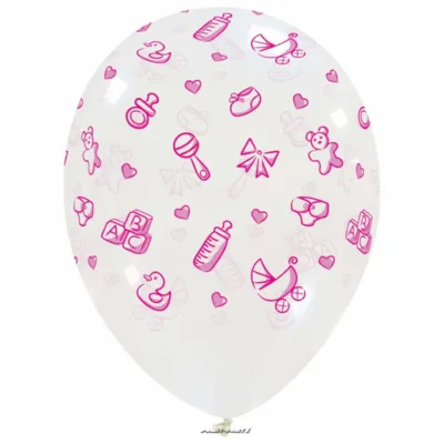 PALLONCINI OGGETTI BEBE' 12 INCH. CF. 100 PZ. - immagine 2