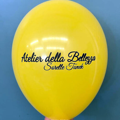 palloncini biodegradabili 10 inch. con stampa pubblicitaria personalizzata