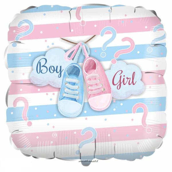 palloncino baby shower gender party per scoprire sesso
