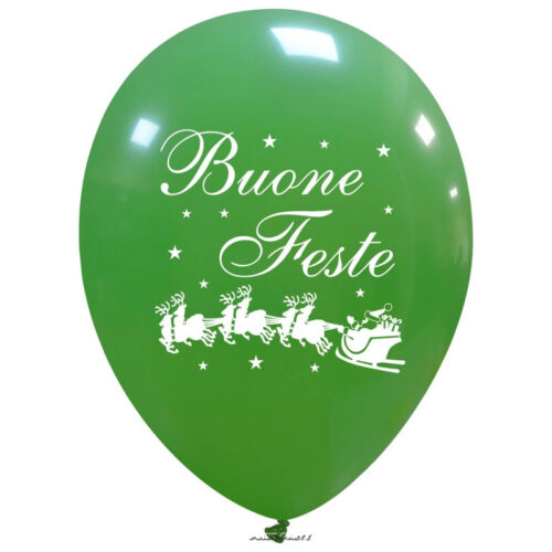 palloncini buone feste di natale