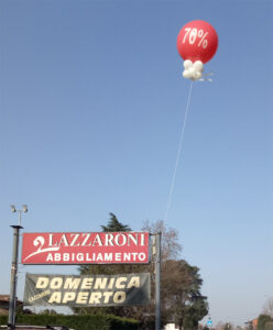 allestimenti palloncini promozionali